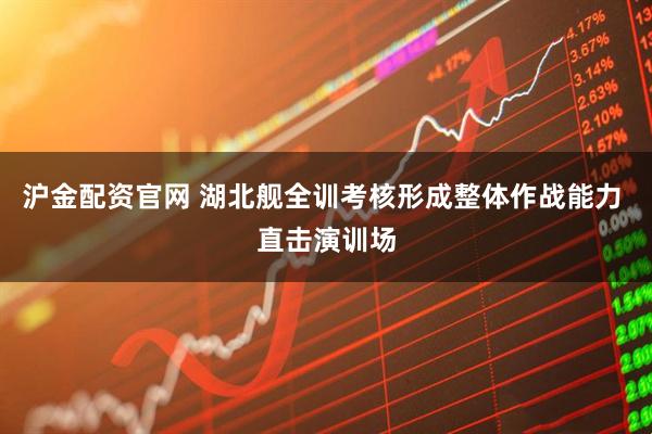 沪金配资官网 湖北舰全训考核形成整体作战能力 直击演训场